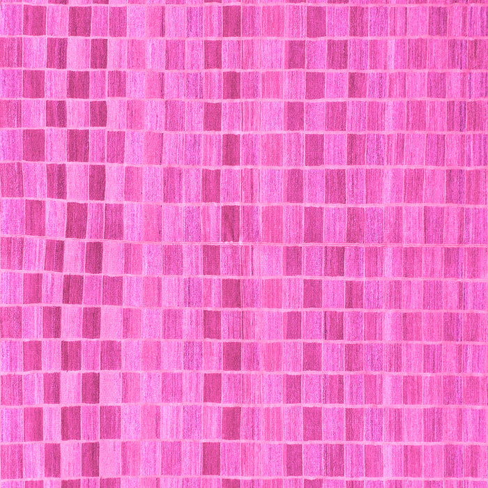 Square Machine Washable Solid Pink Modern Rug, wshabs1560pnk