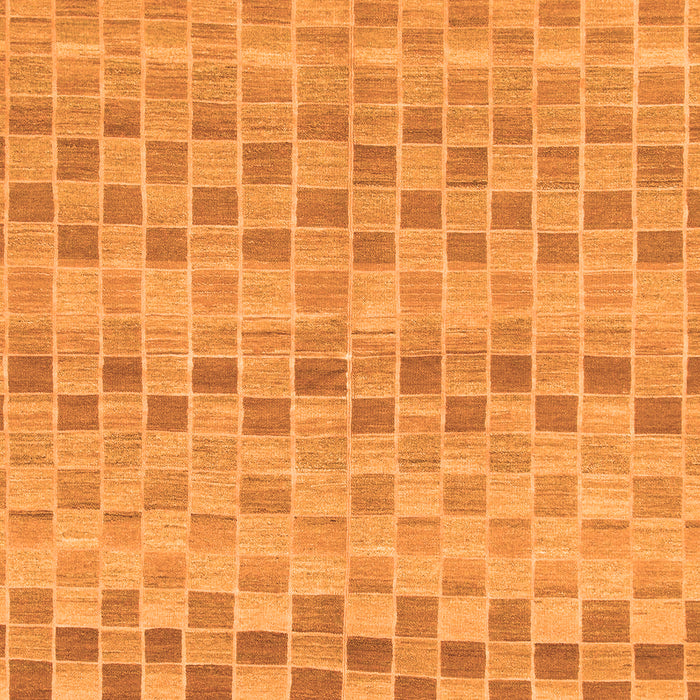 Solid Orange Modern Rug, abs1560org