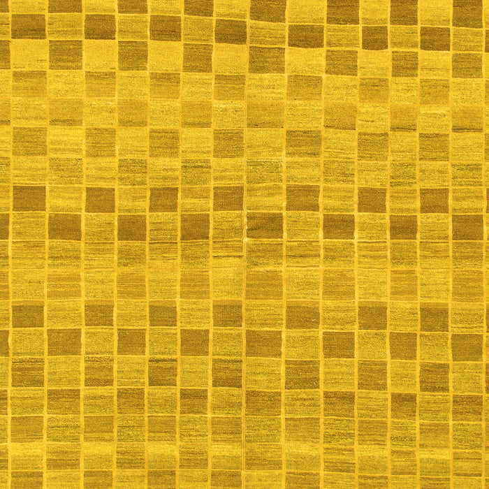 Solid Yellow Modern Rug, abs1560yw