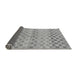 Sideview of Solid Gray Modern Rug, abs1560gry