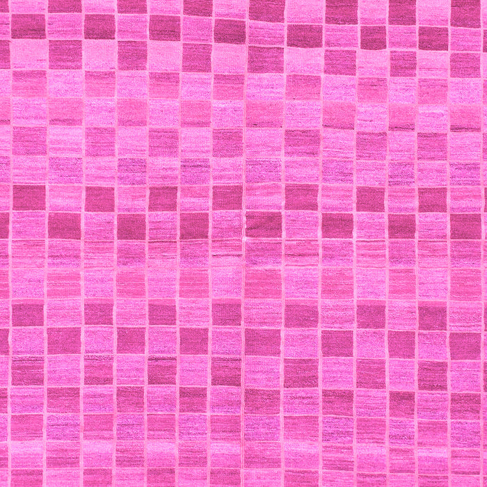 Machine Washable Solid Pink Modern Rug, wshabs1560pnk