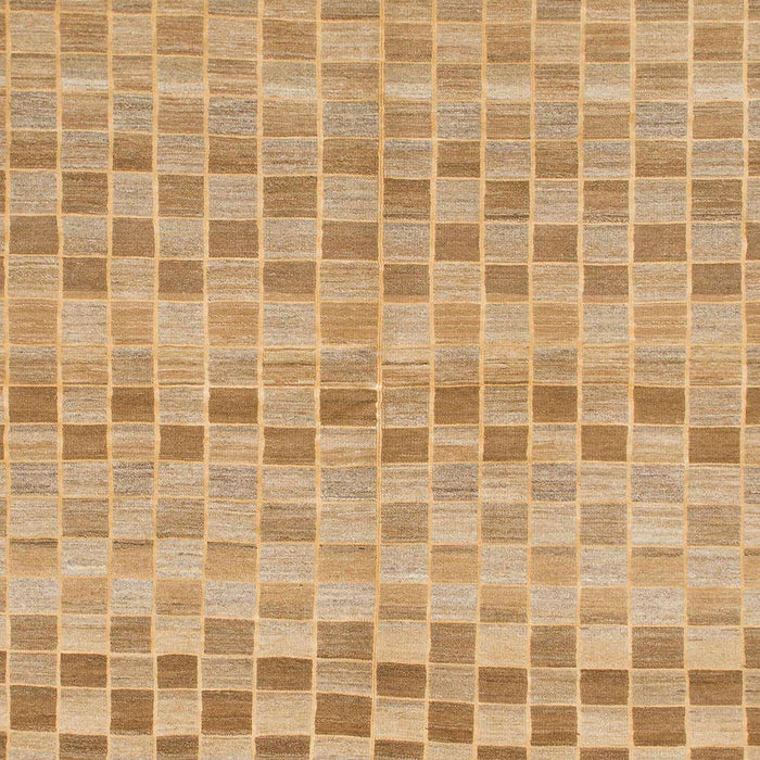 Machine Washable Abstract Chocolate Brown Rug, wshabs1560