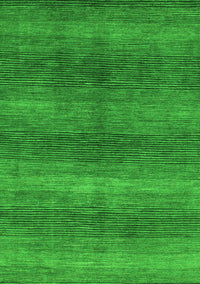 Abstract Green Modern Rug, abs1561grn