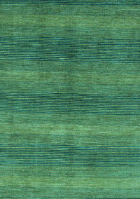 Abstract Light Blue Modern Rug, abs1561lblu