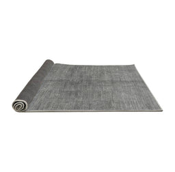 Sideview of Abstract Gray Modern Rug, abs1562gry