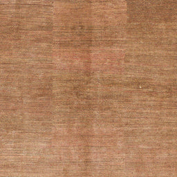 Square Machine Washable Abstract Yellow Orange Rug, wshabs1562