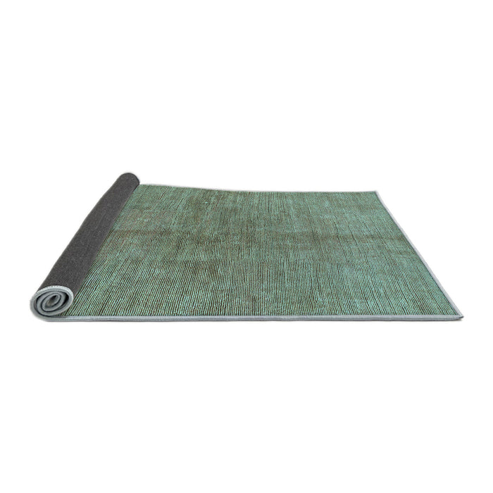 Sideview of Abstract Light Blue Modern Rug, abs1562lblu