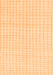 Machine Washable Solid Orange Modern Area Rugs, wshabs1563org