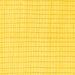 Square Machine Washable Solid Yellow Modern Rug, wshabs1563yw