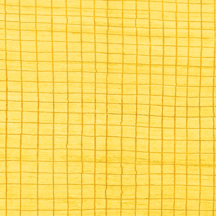 Solid Yellow Modern Rug, abs1563yw