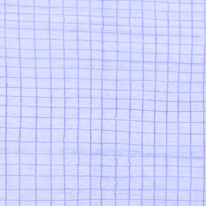 Machine Washable Solid Blue Modern Rug, wshabs1563blu