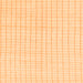 Square Solid Orange Modern Rug, abs1563org