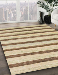 Abstract Brown Solid Rug, abs1564