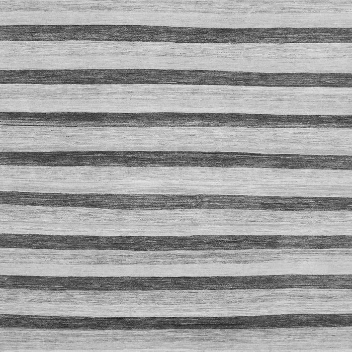 Square Solid Gray Modern Rug, abs1564gry