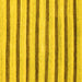 Square Machine Washable Solid Yellow Modern Rug, wshabs1564yw