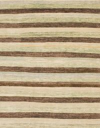 Machine Washable Abstract Brown Rug, wshabs1564