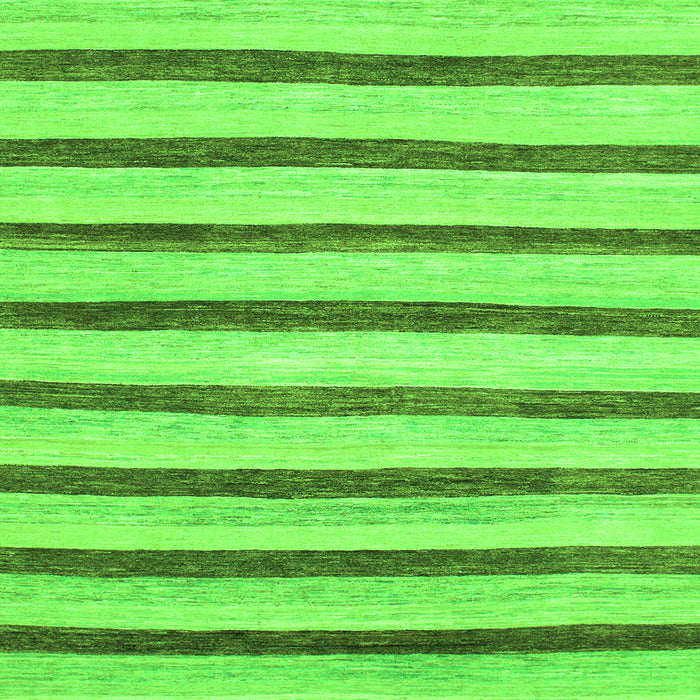 Square Solid Green Modern Rug, abs1564grn