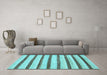 Machine Washable Solid Light Blue Modern Rug in a Living Room, wshabs1564lblu