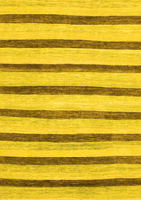 Solid Yellow Modern Rug, abs1564yw