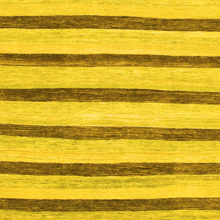 Solid Yellow Modern Rug, abs1564yw