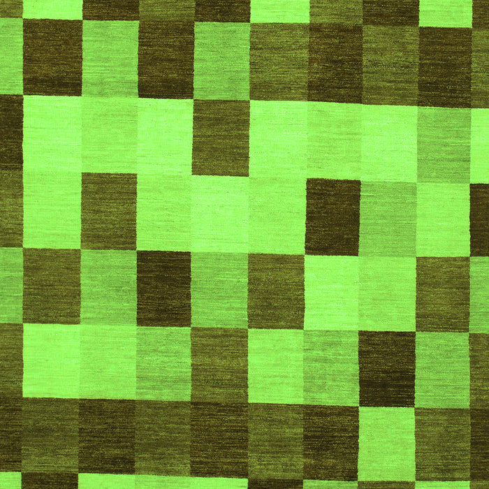 Abstract Green Modern Rug, abs1565grn