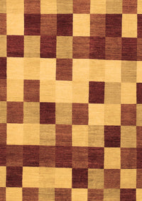 Abstract Brown Modern Rug, abs1565brn