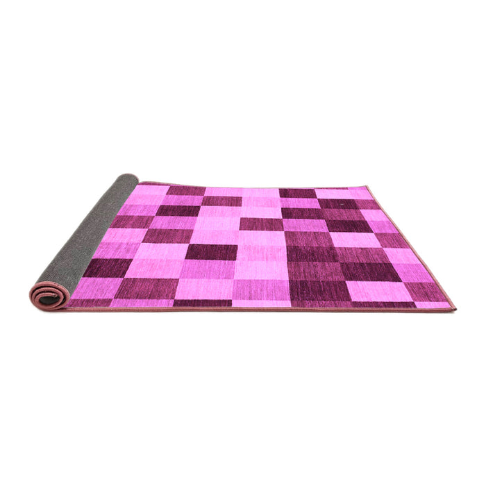 Sideview of Abstract Purple Modern Rug, abs1565pur