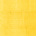 Square Machine Washable Solid Yellow Modern Rug, wshabs1566yw