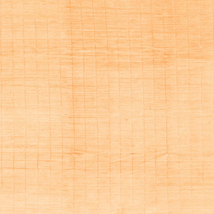 Square Solid Orange Modern Rug, abs1566org