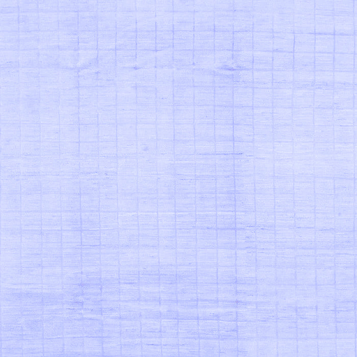 Machine Washable Solid Blue Modern Rug, wshabs1566blu