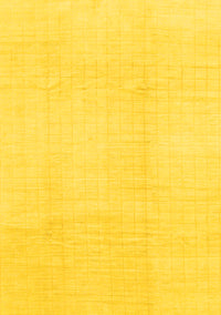 Solid Yellow Modern Rug, abs1566yw