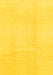 Solid Yellow Modern Rug, abs1566yw