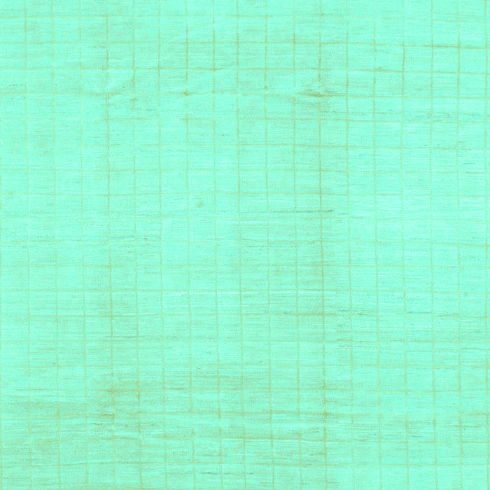 Machine Washable Solid Turquoise Modern Area Rugs, wshabs1566turq