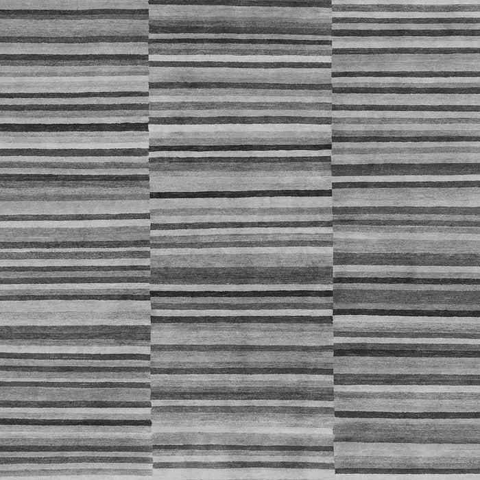 Square Southwestern Gray Country Rug, abs1567gry