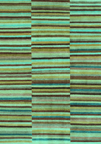 Southwestern Turquoise Country Rug, abs1567turq