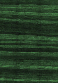 Abstract Emerald Green Modern Rug, abs1568emgrn