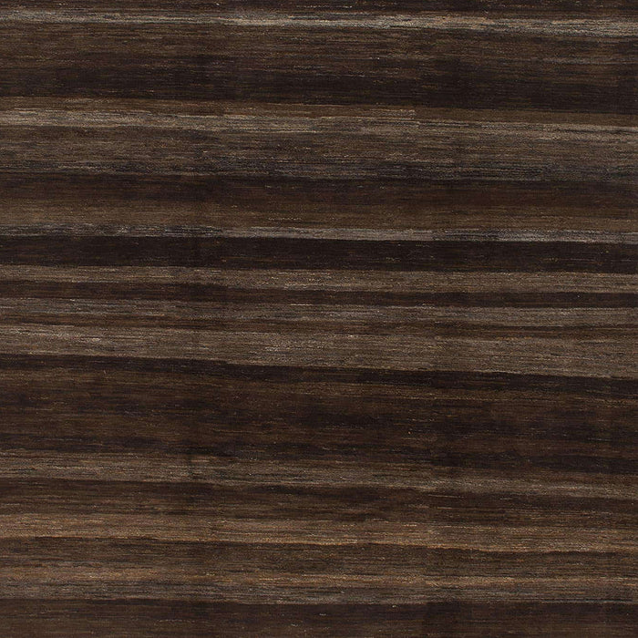 Square Machine Washable Abstract Dark Brown Rug, wshabs1568