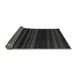 Sideview of Abstract Gray Modern Rug, abs1568gry