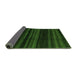 Sideview of Abstract Green Modern Rug, abs1568grn