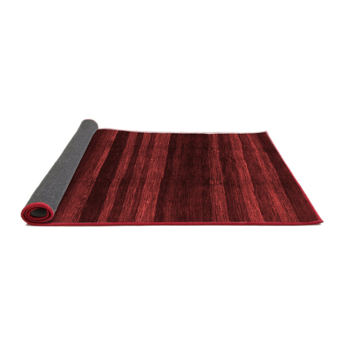 Abstract Red Modern Area Rugs