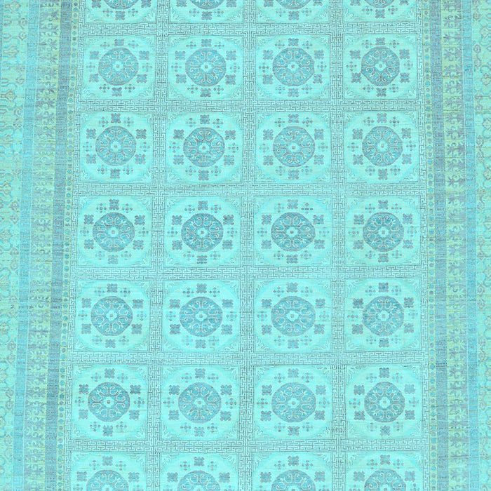 Abstract Light Blue Modern Rug, abs156lblu