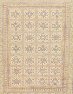 Machine Washable Abstract Brown Sugar Brown Rug, wshabs156