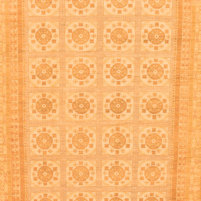 Abstract Orange Modern Rug, abs156org