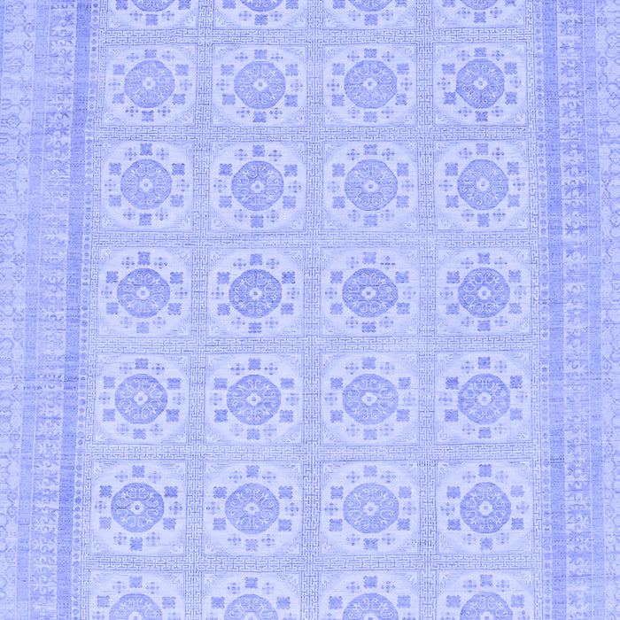 Machine Washable Abstract Blue Modern Rug, wshabs156blu