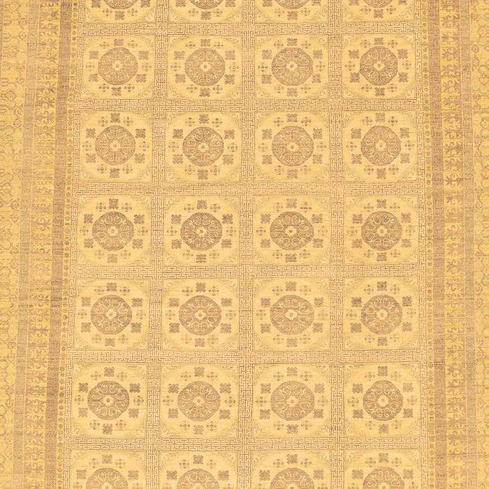 Abstract Brown Modern Rug, abs156brn