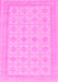 Abstract Pink Modern Rug, abs156pnk