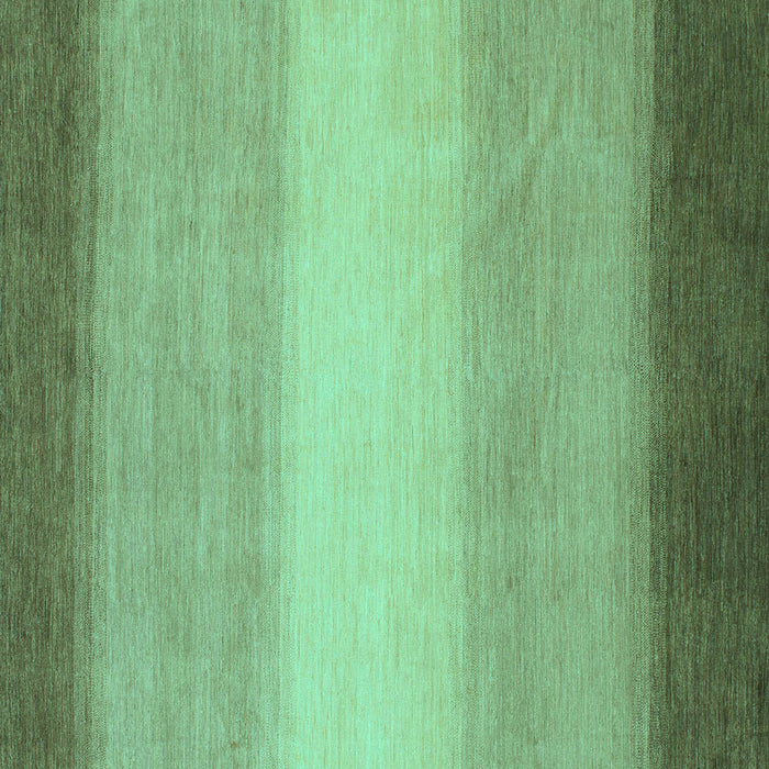 Square Machine Washable Abstract Turquoise Modern Area Rugs, wshabs1570turq