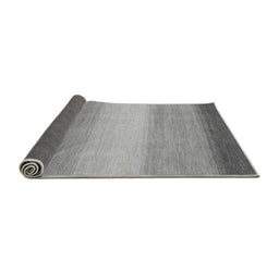 Sideview of Abstract Gray Modern Rug, abs1570gry