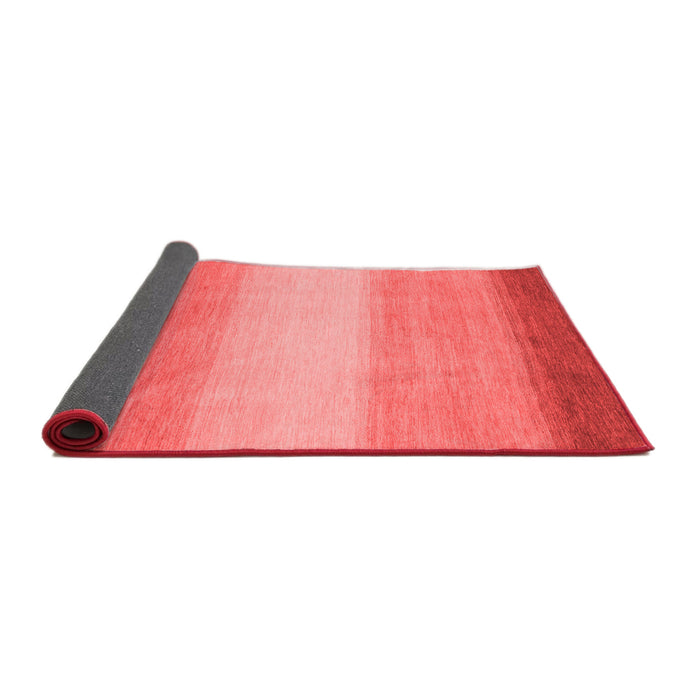 Abstract Red Modern Area Rugs