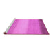 Sideview of Machine Washable Abstract Purple Modern Area Rugs, wshabs1570pur